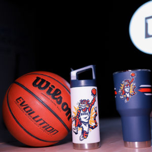 The Original Aubie basketball drinkware