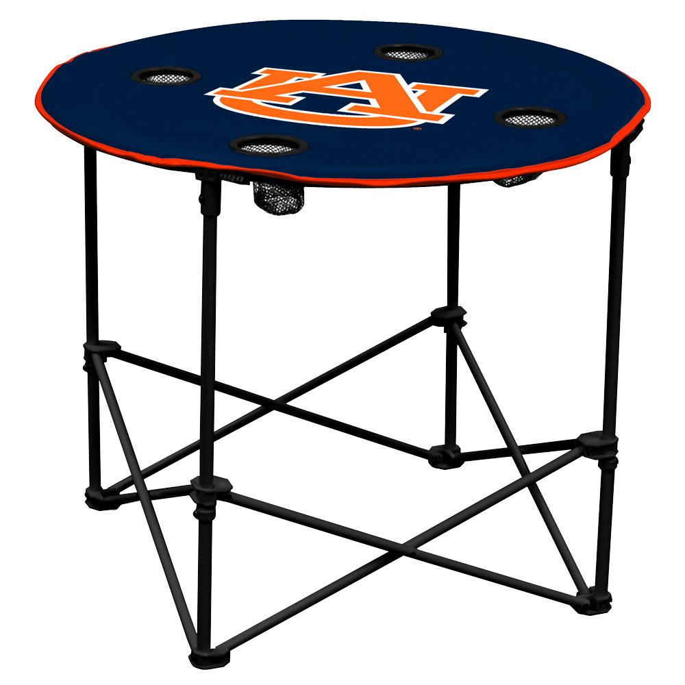Logo Brands Collapsible Round Table – Auburn — Love It! Show It!