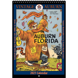 2021 Vintage Auburn Tigers Football Calendar