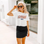 Gameday Couture tie dye print crop