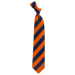 Auburn Tigers Regiment Woven Silk Tie