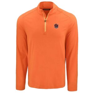Orange Beanie Tiger Quarter Zip
