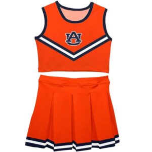 Orange Auburn Girls Cheer Uniform