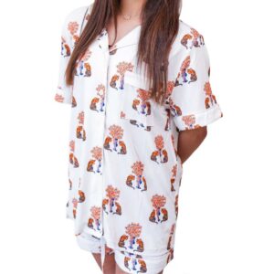 Tiger print pajamas